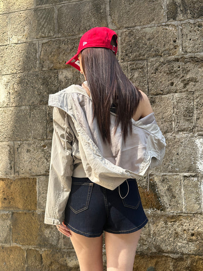 luna short denim nervetto