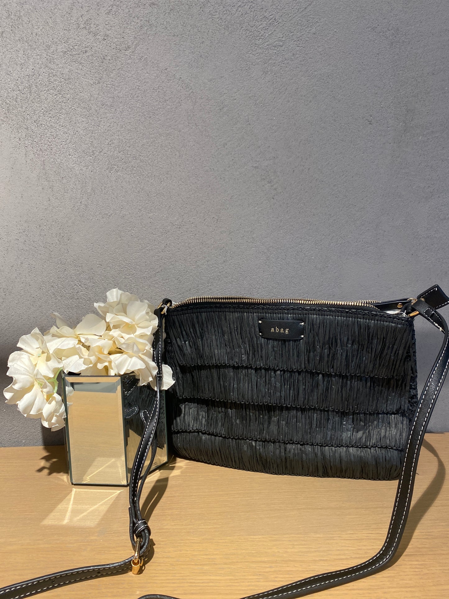 borsa bandoleras rafia