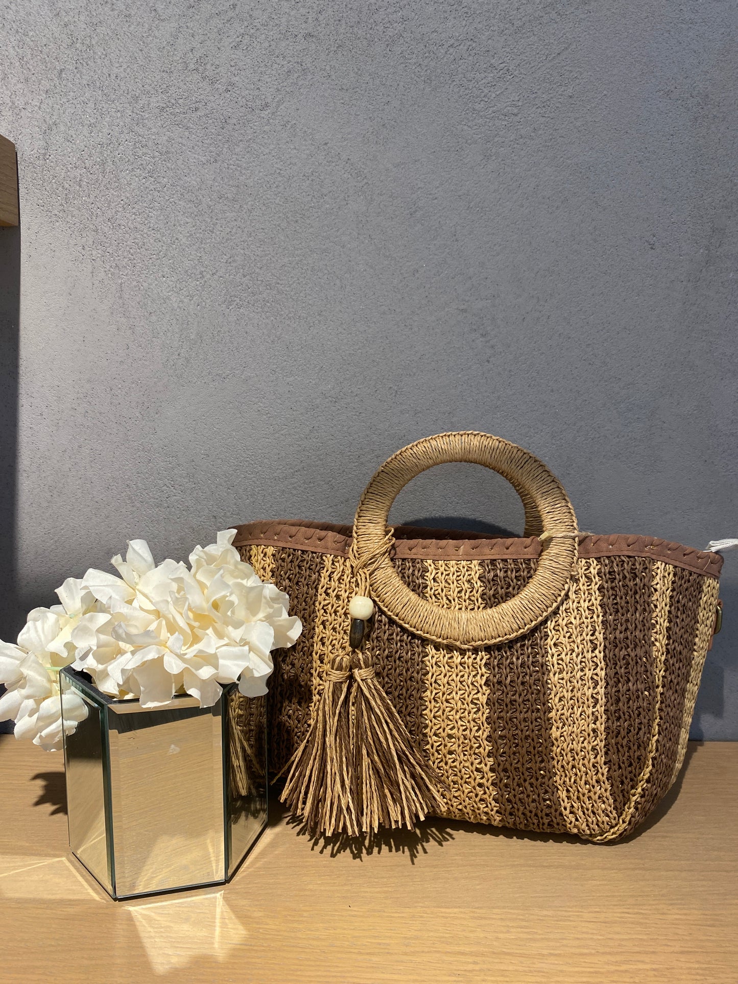 borsa bolsos rafia
