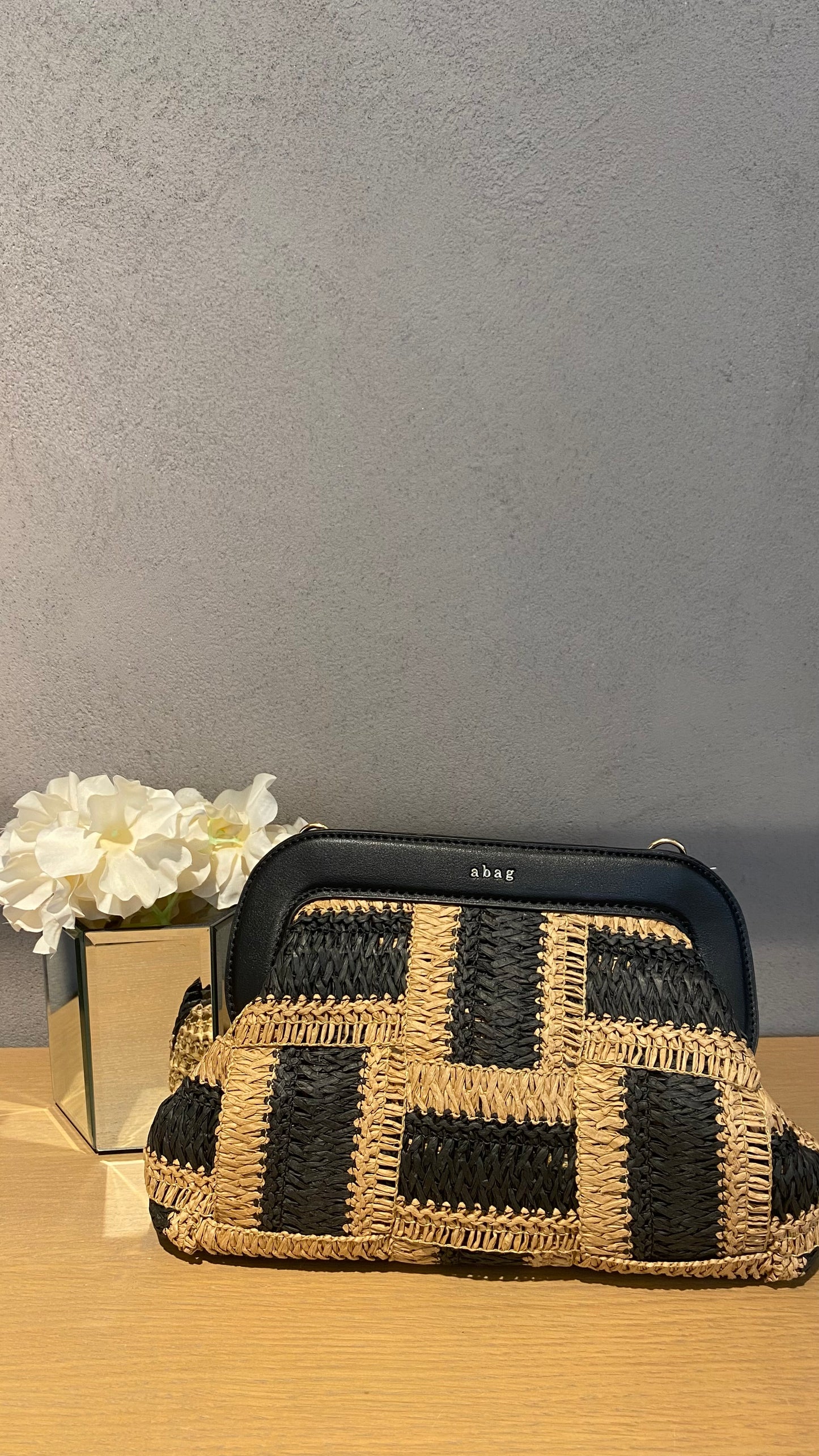 borsa bandoleras rafia