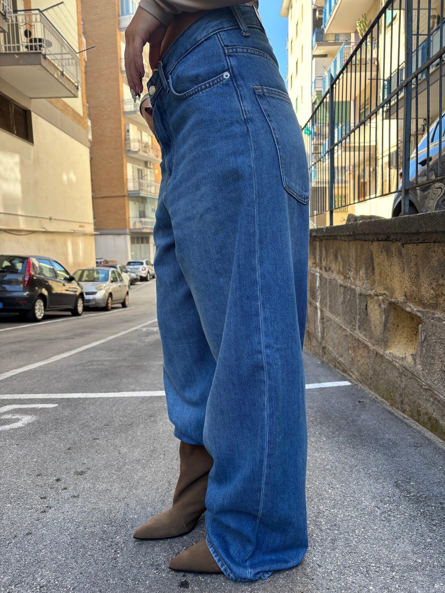 only jeans gamba baggy
