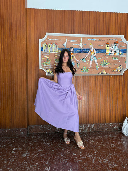 cor01 long dress laccio spalla