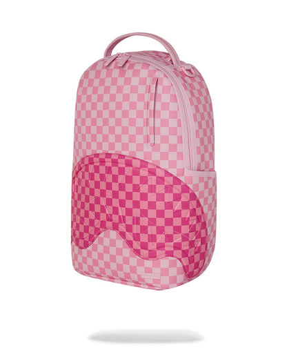 sprayground pink sip patch backpack