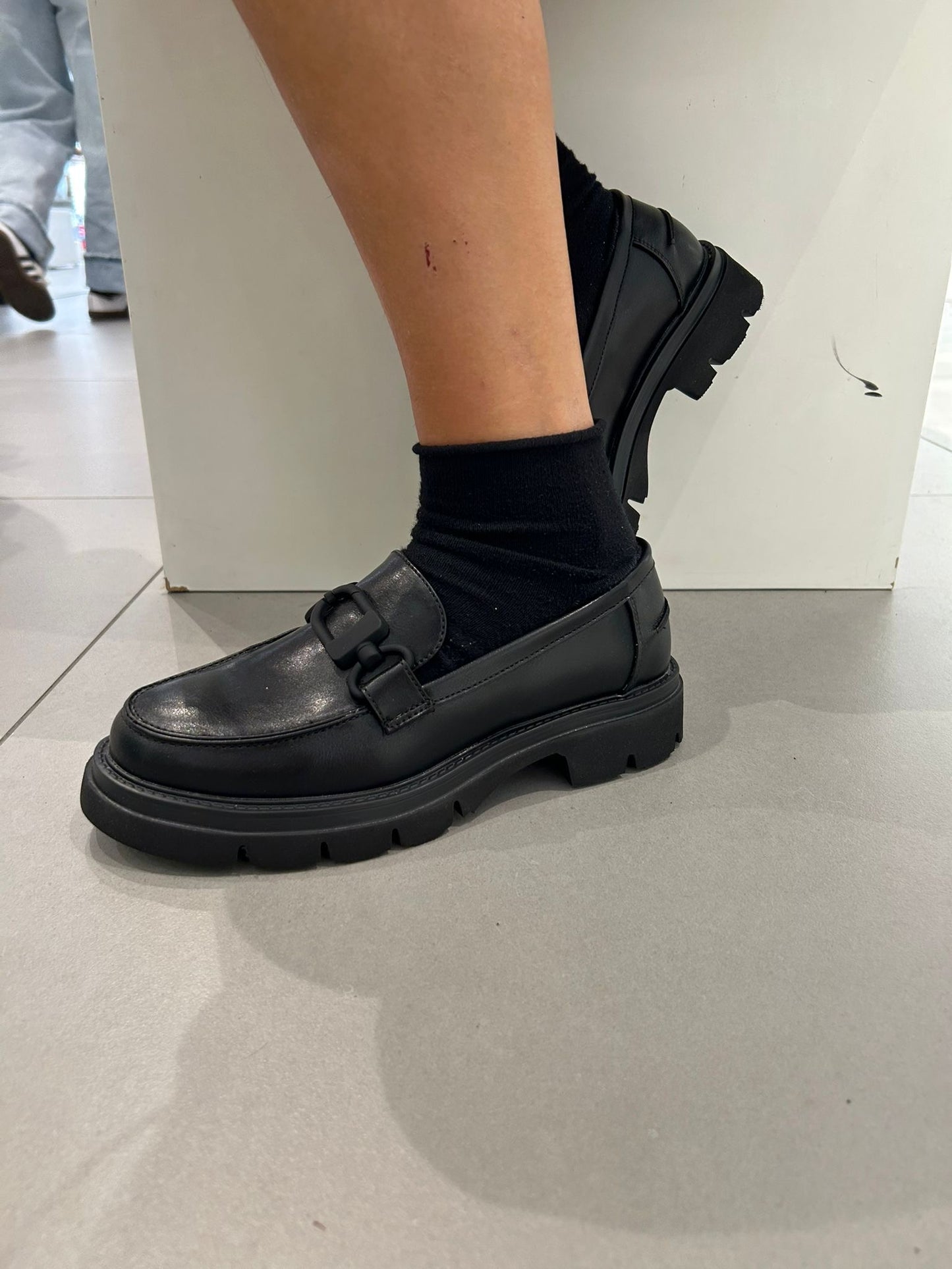 gold mocassino accessorio