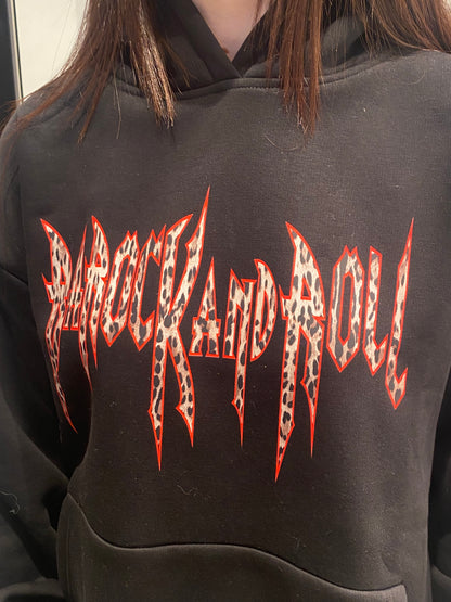 barock felpa scritta maculata