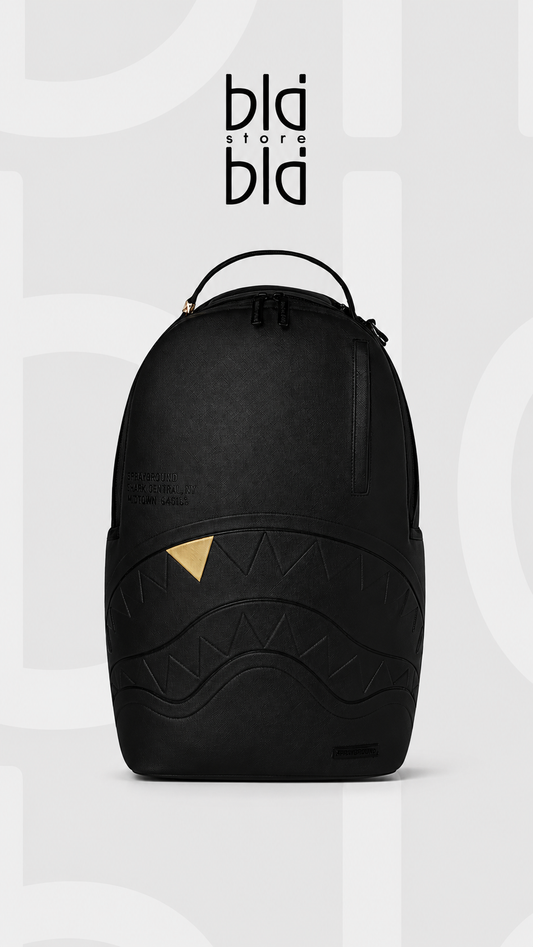 sprayground blacked out embossed