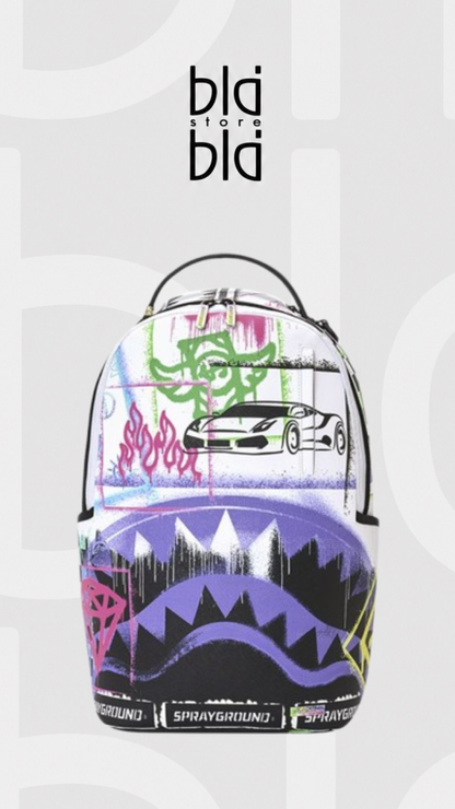 sprayground stencil shark