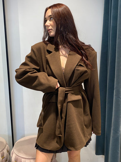 chic cappotto 3/4 cintura