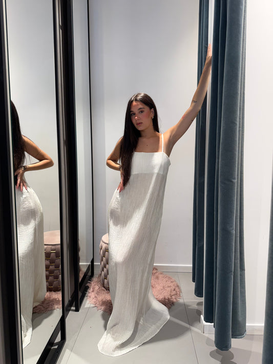 lumina long dress drappeggio