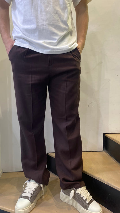 duca pantalone lino