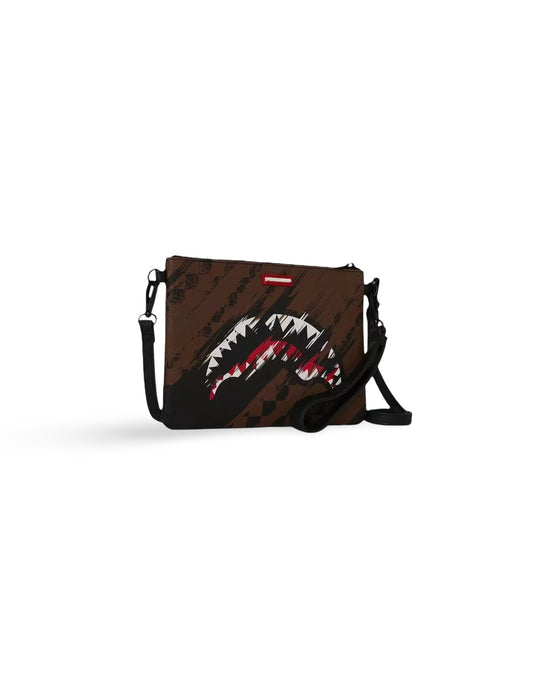 sprayground smeared grunge pouchette