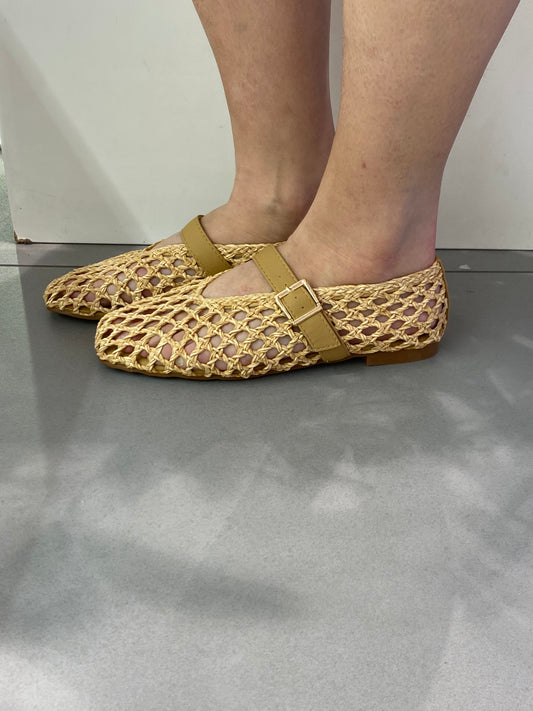 gold ballerina raffia
