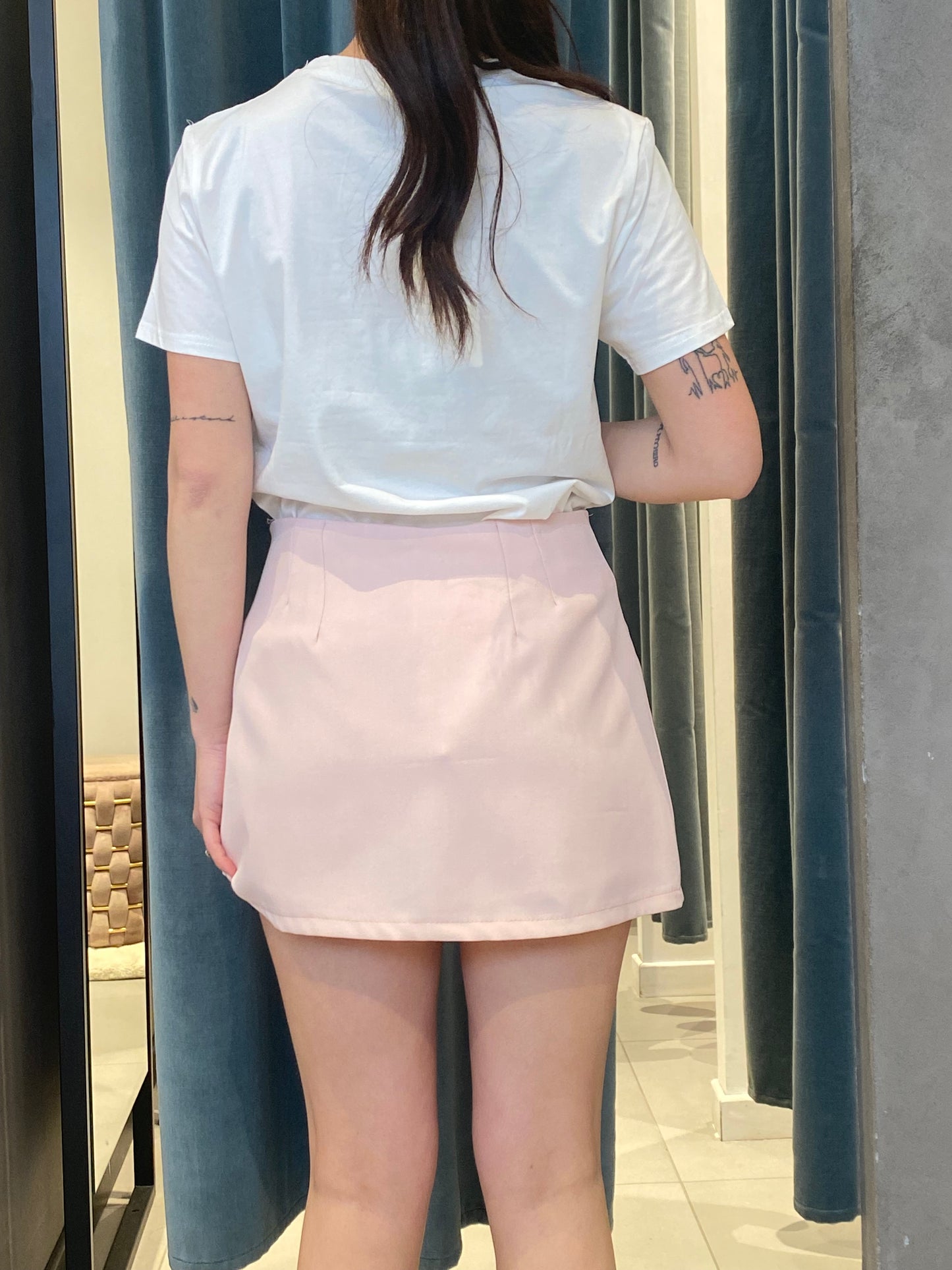 glitter mini short