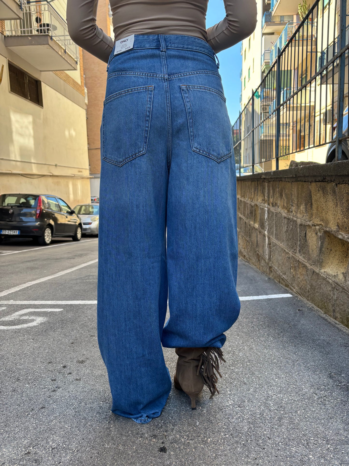 only jeans gamba baggy
