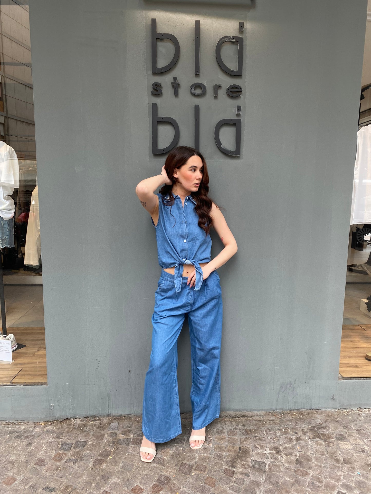 only denim barrel elastico