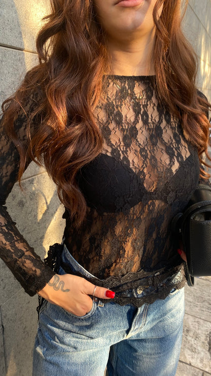 only maglia merletto