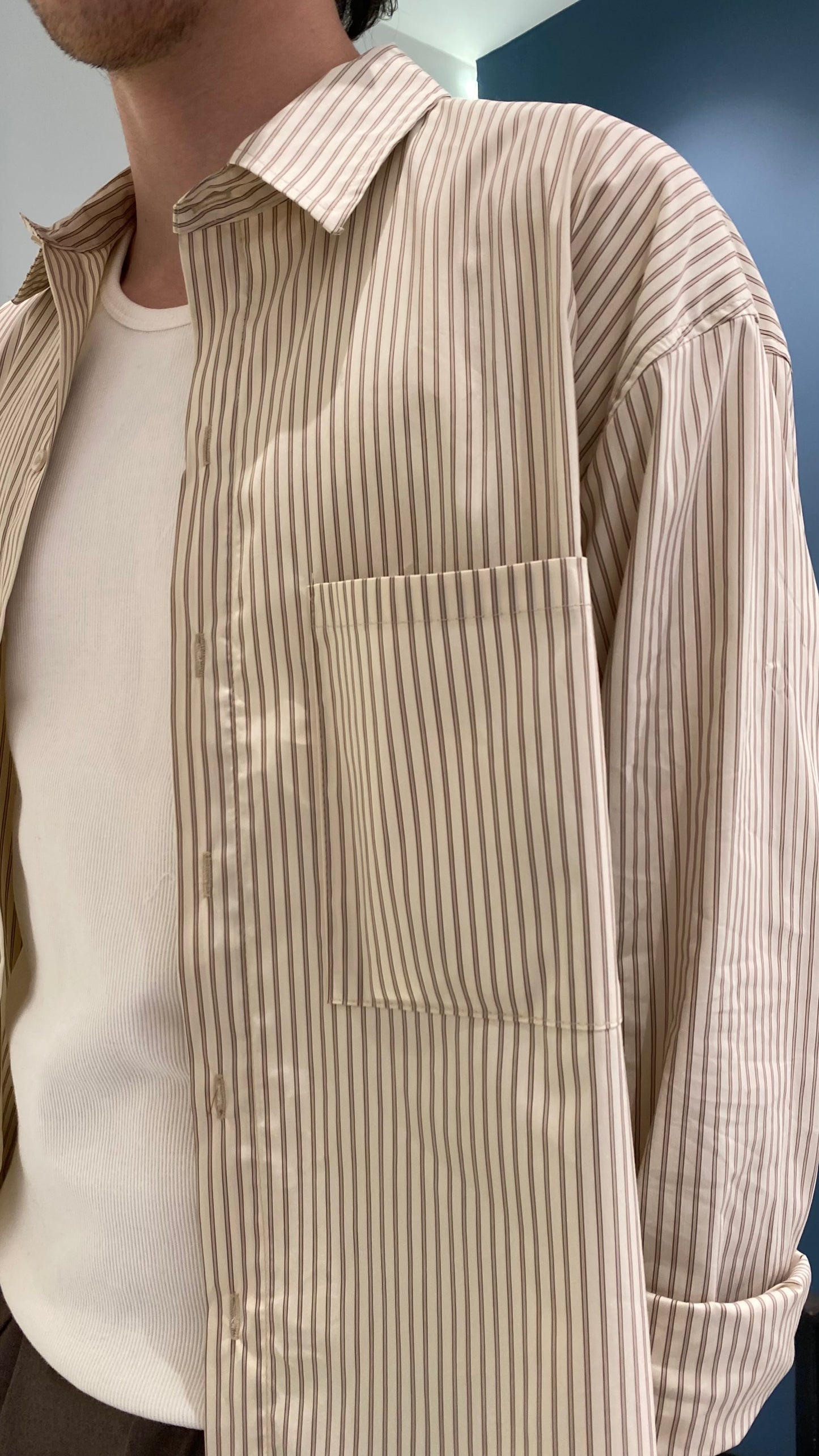 duca camicia righe