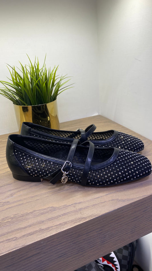 gold ballerina strass