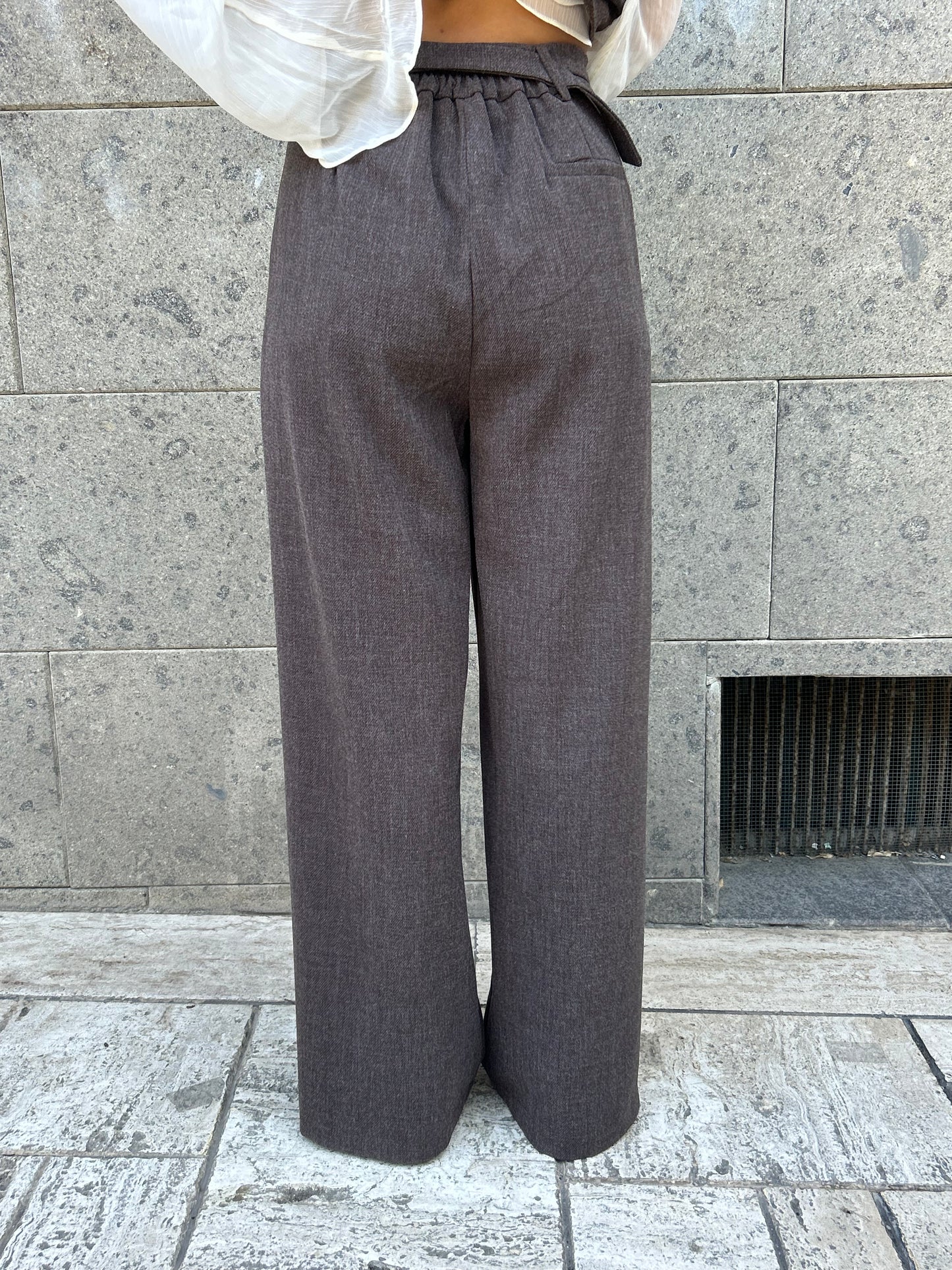 lumina panta palazzo lana