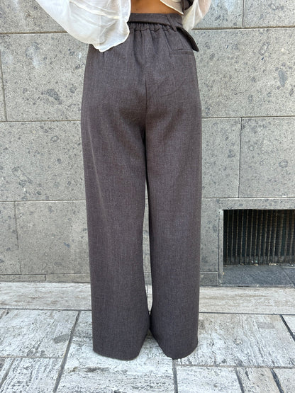 lumina panta palazzo lana