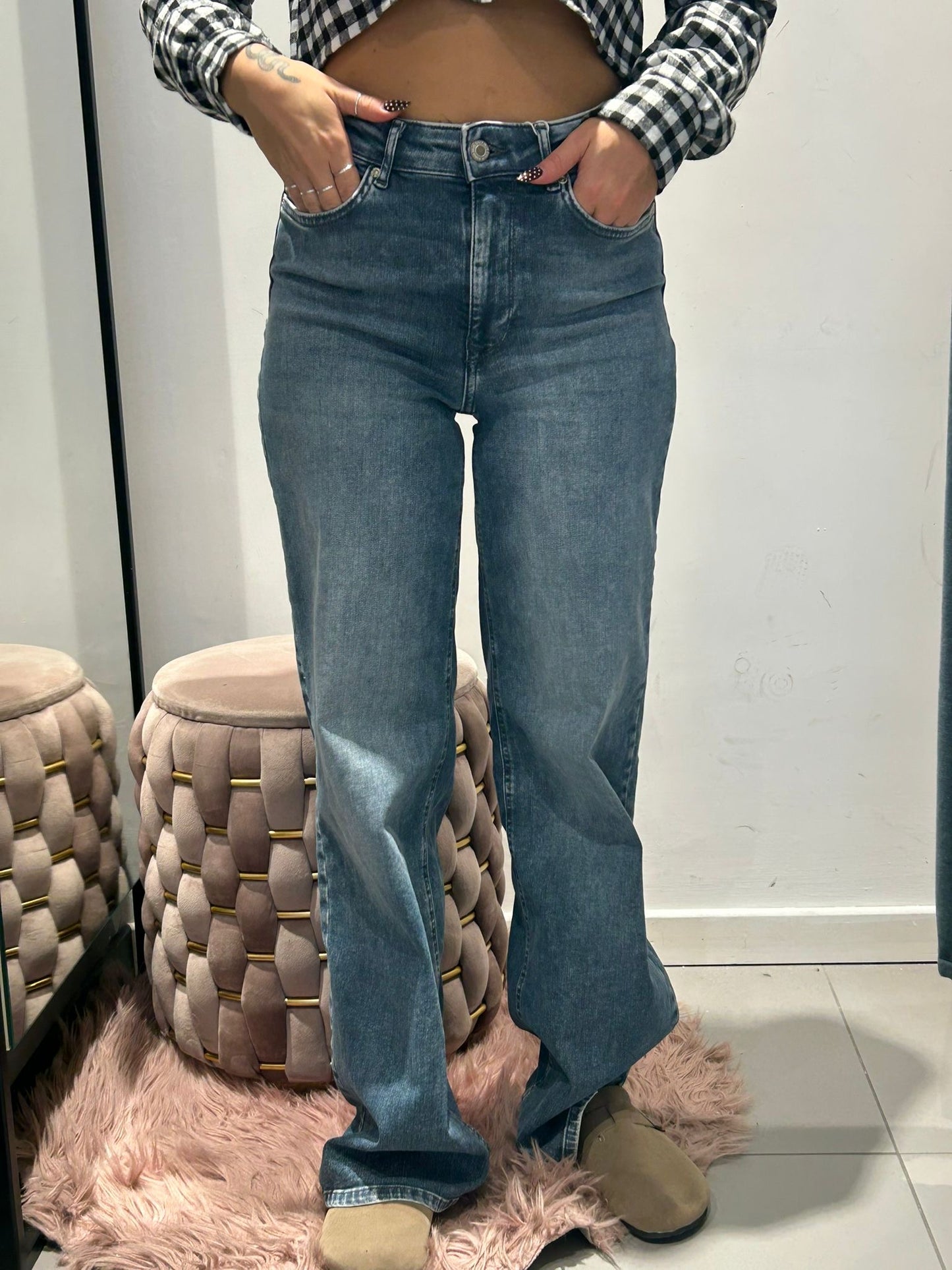 only jeans gamba larga