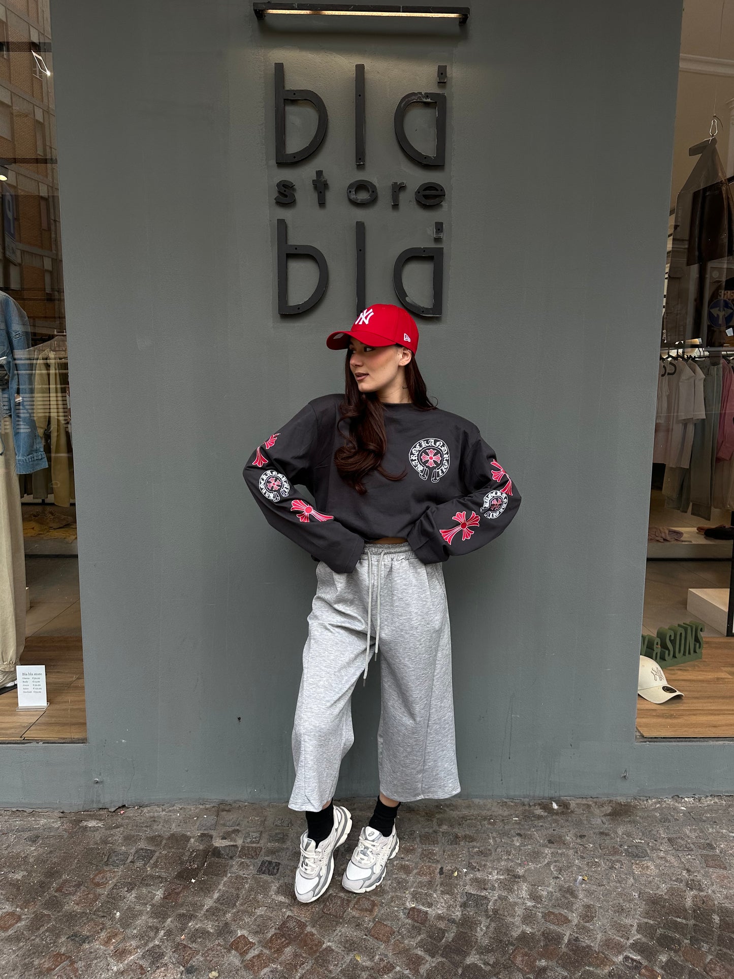 barock t-shirt m/m logo fronte