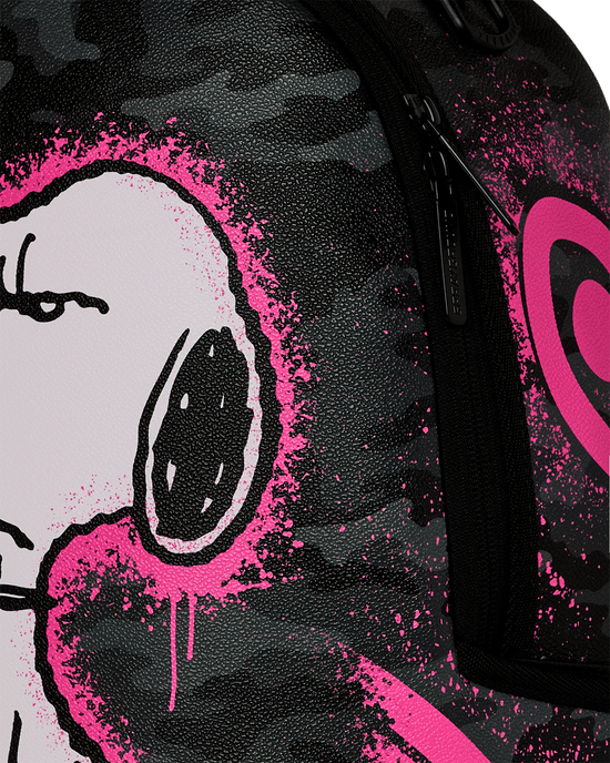 sprayground snoopy pink stencil