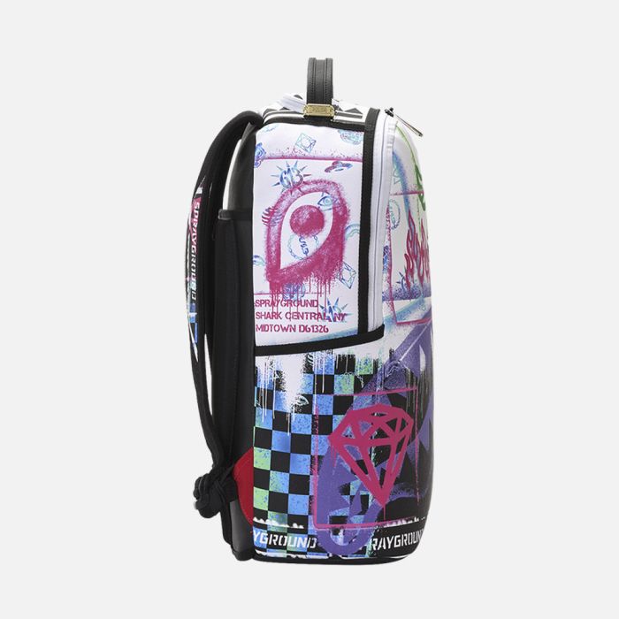 sprayground stencil shark