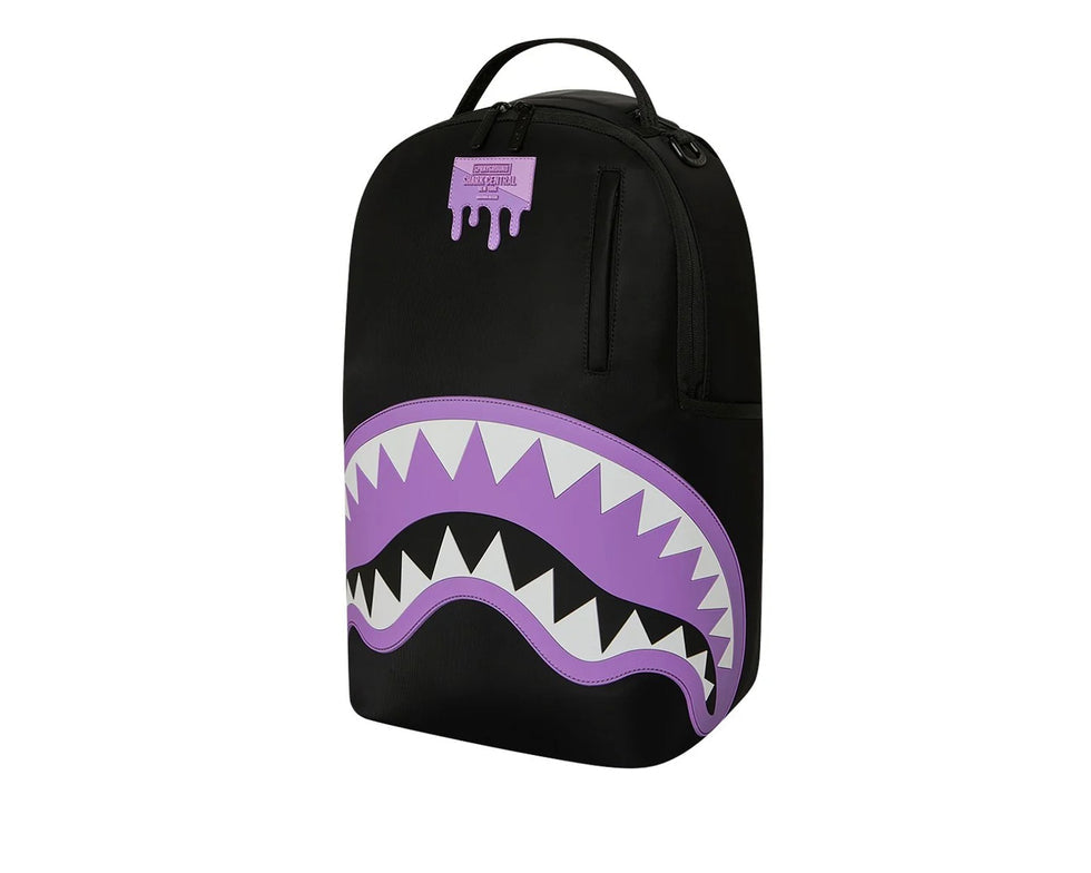 sprayground shark central purple