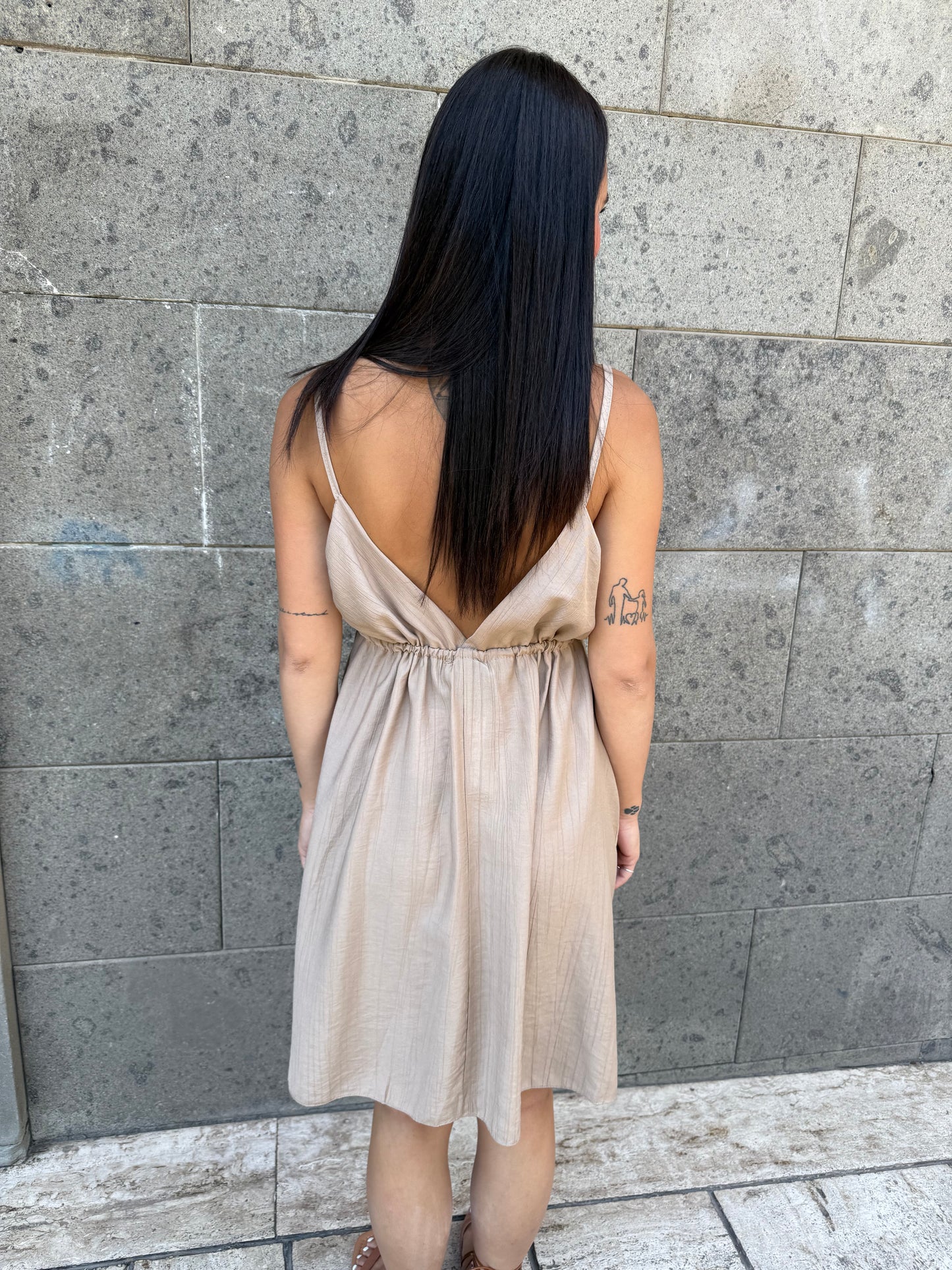 vicbee mini dress laccio seno