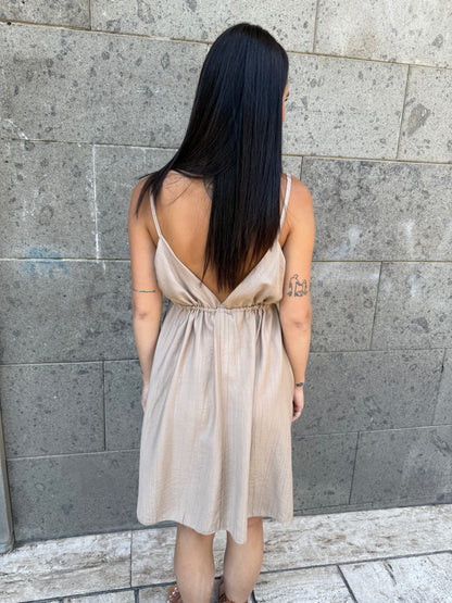 vicbee mini dress laccio seno