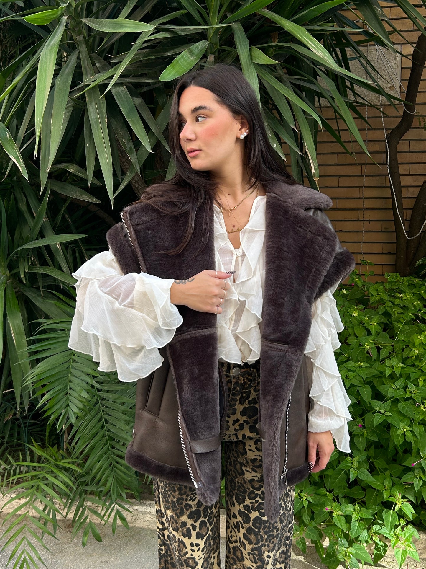 glamorous montone smanicato