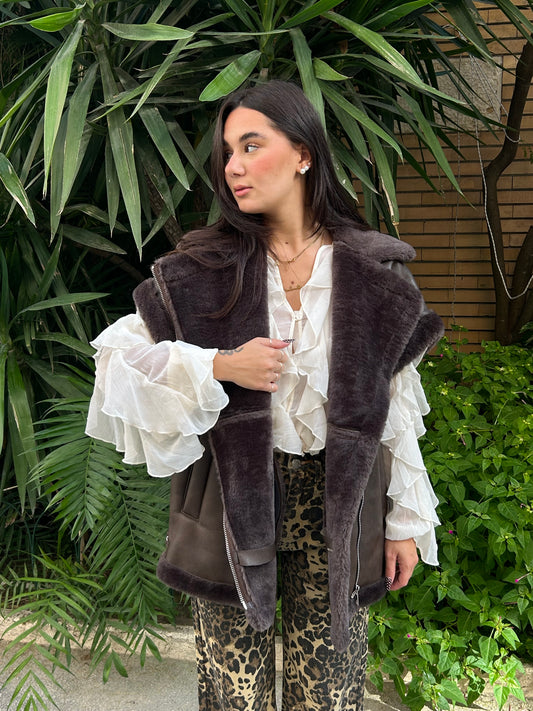 glamorous montone smanicato