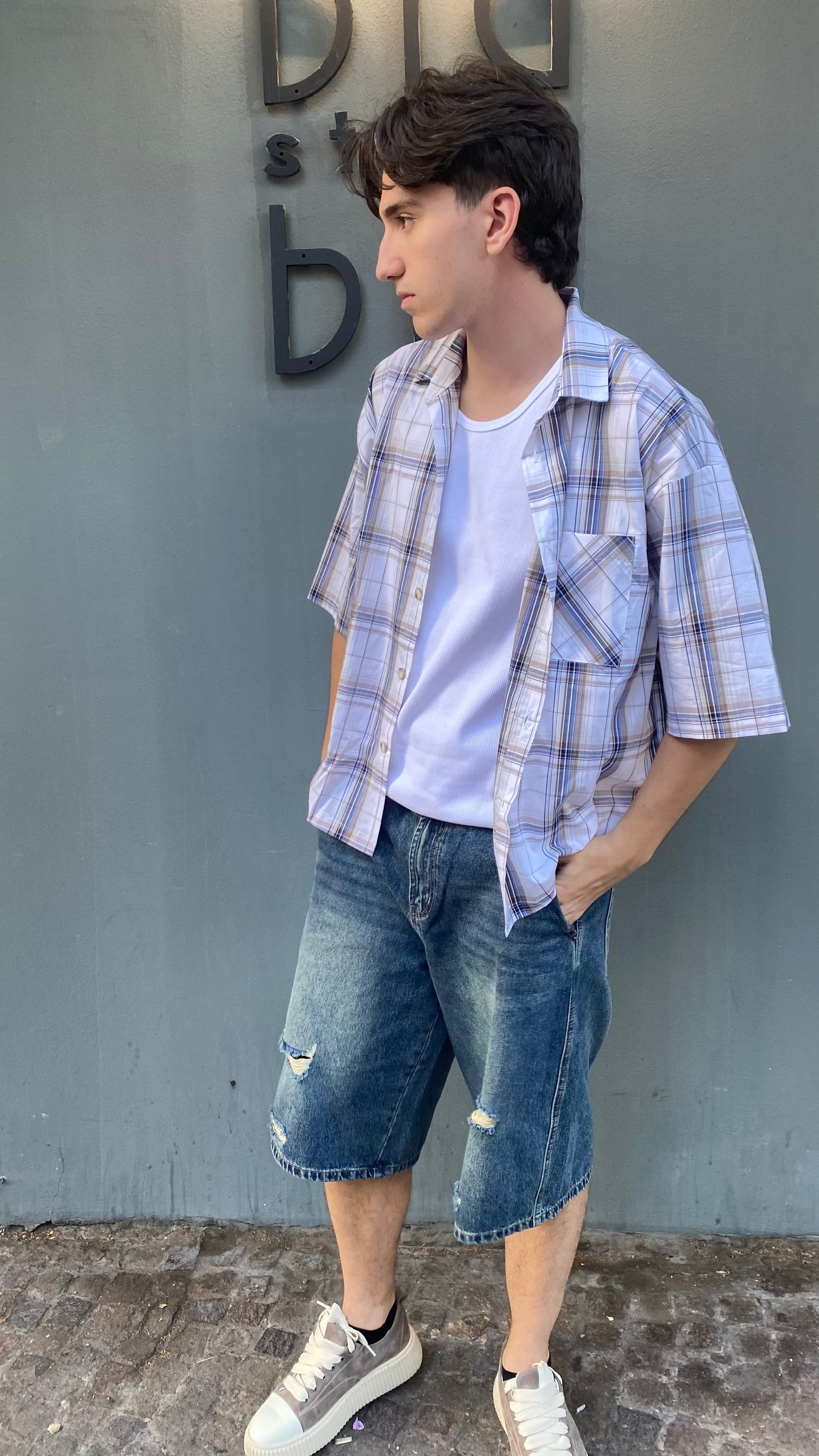 duca camicia quadri
