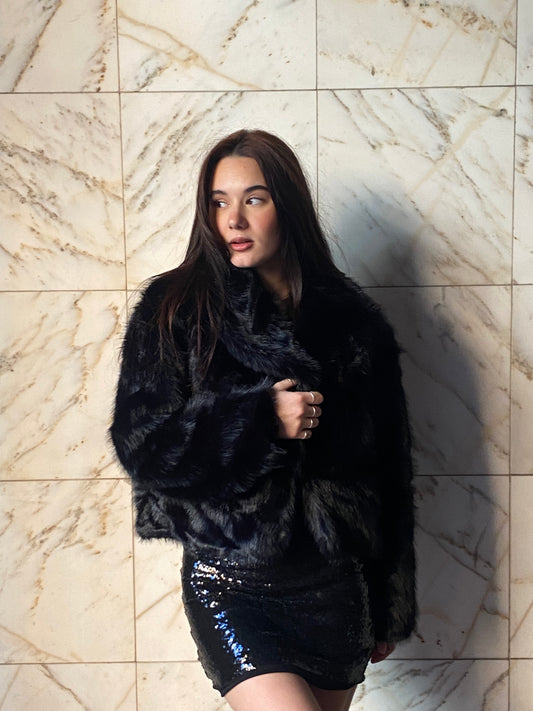 laura ecopelliccia crop