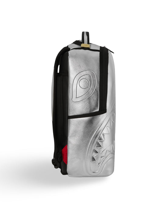 sprayground silver side drip black