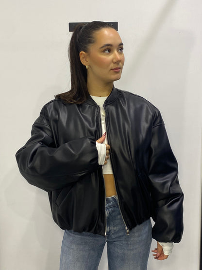 isabel bomber ecopelle