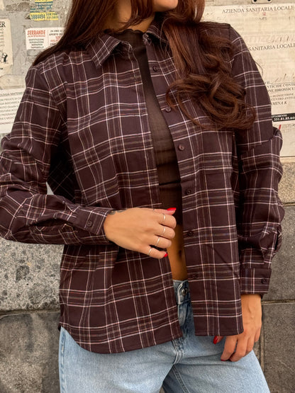 only camicia quadri