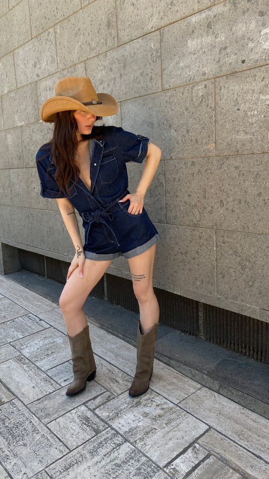 bellamica tuta denim