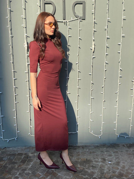 victor dress midi spalline