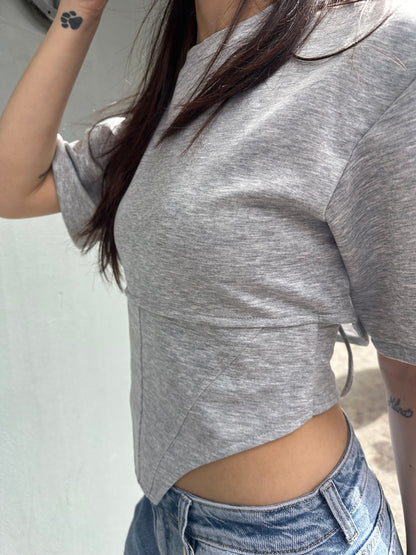 monique t- shirt corsetto
