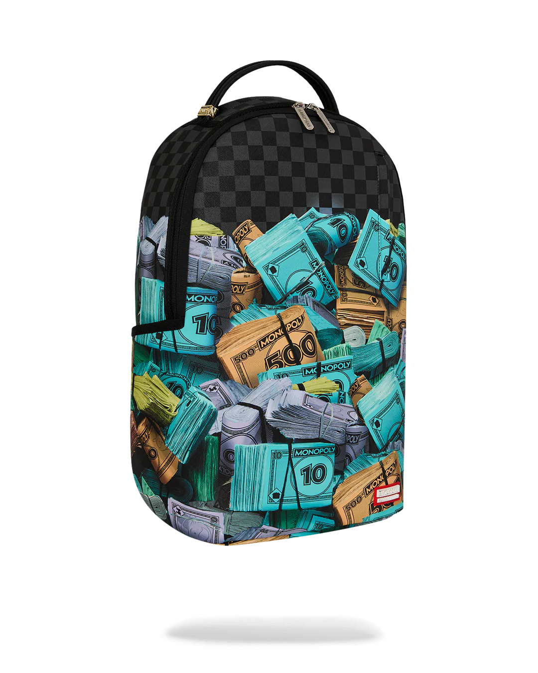 sprayground monopoly money backpack