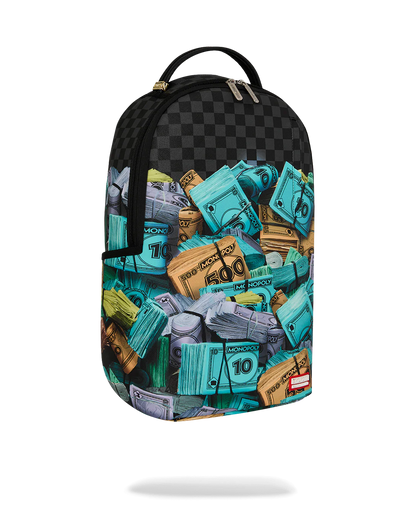 sprayground monopoly money backpack