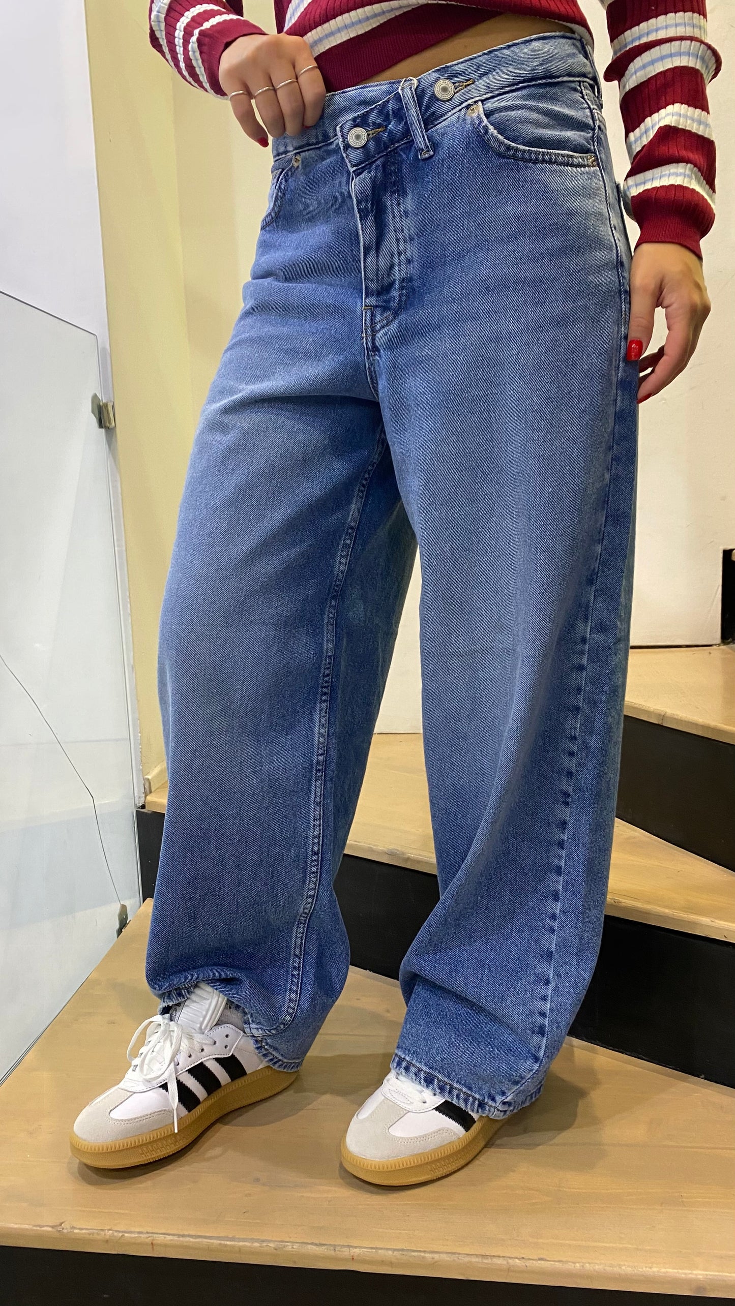 only jeans over baggy