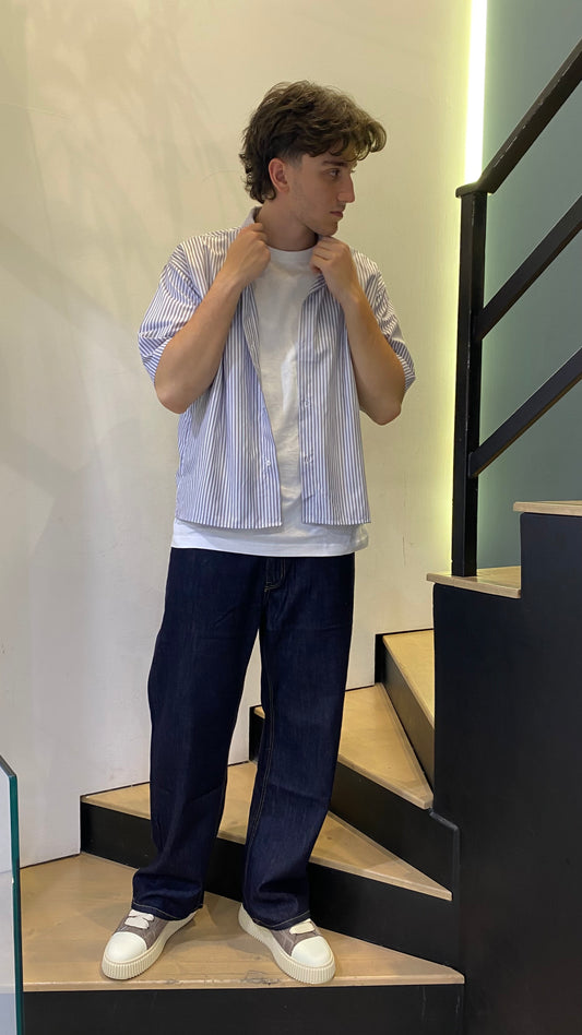 duca camicia doppia riga