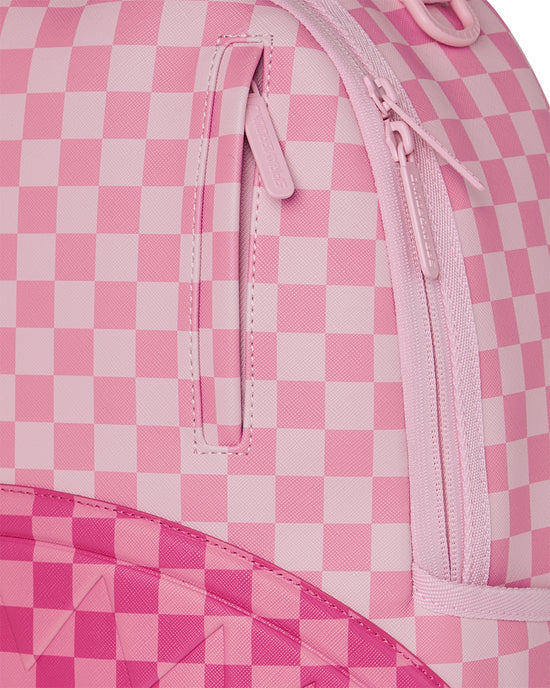 sprayground pink sip patch backpack