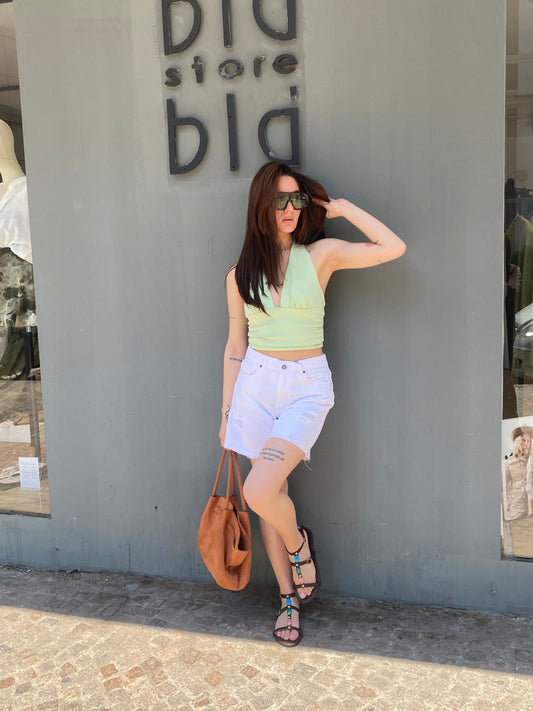 two way short denim