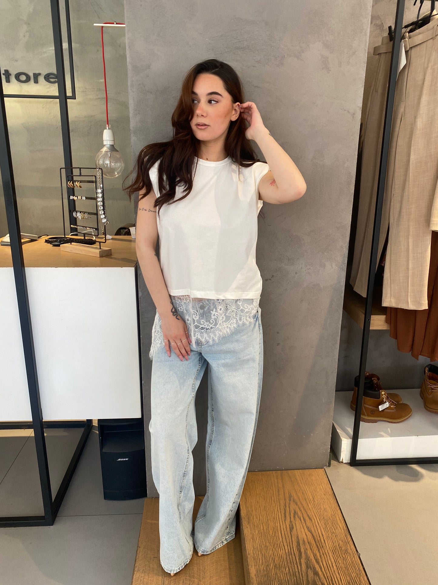 two way jeans full length borchie