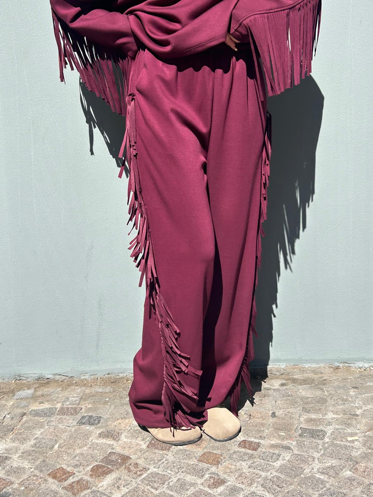 isabel pantalone frange