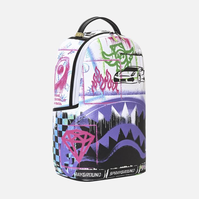 sprayground stencil shark